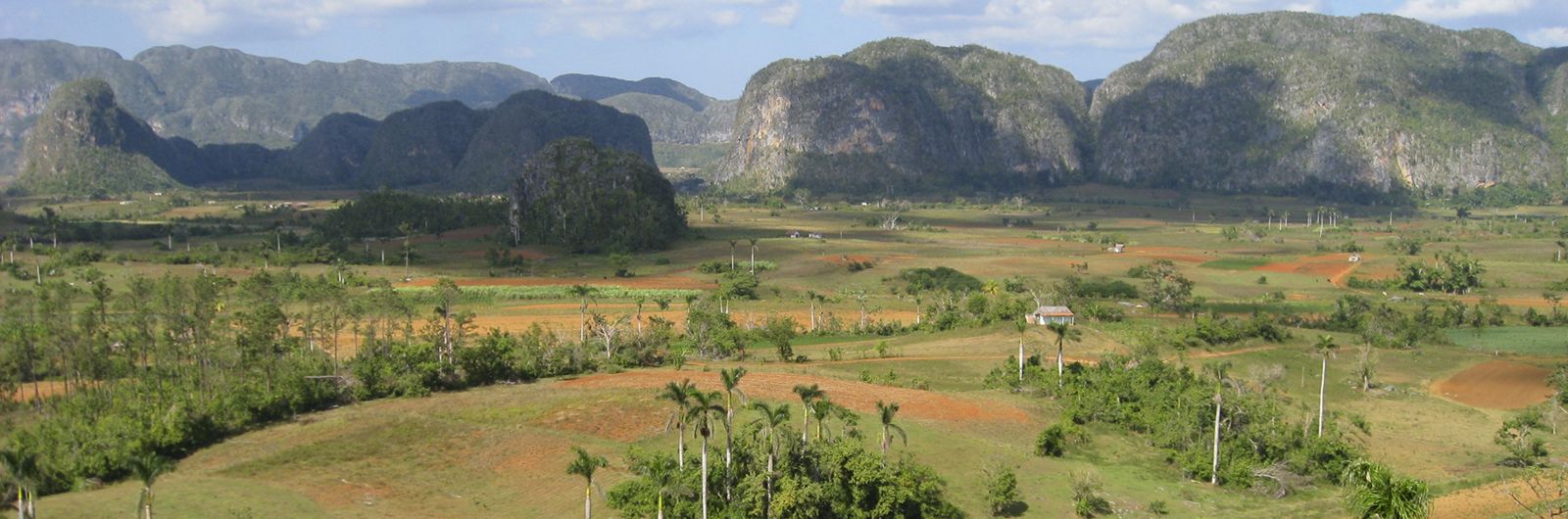 Valle de Viñales en el occidente cubano
