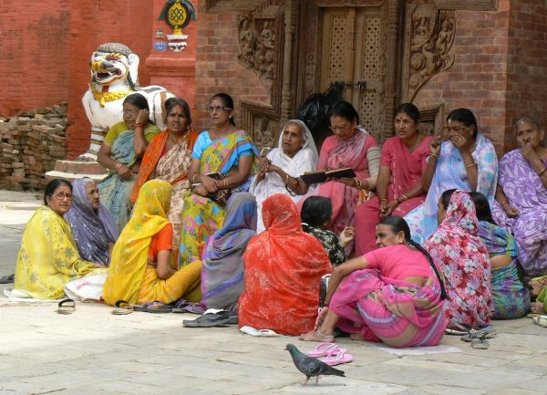 mujer nepal