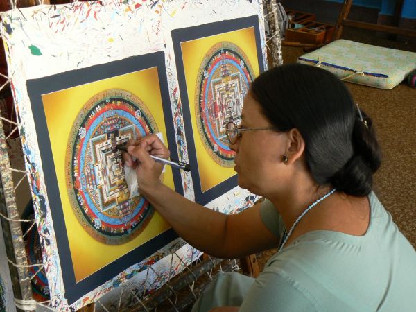 mujer nepal