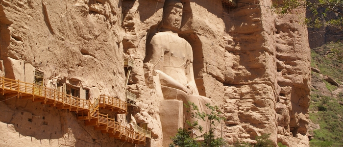 Cuevas de Binglisi y Buda gigante