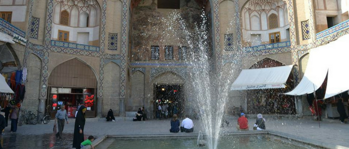entrada bazar Isfahan