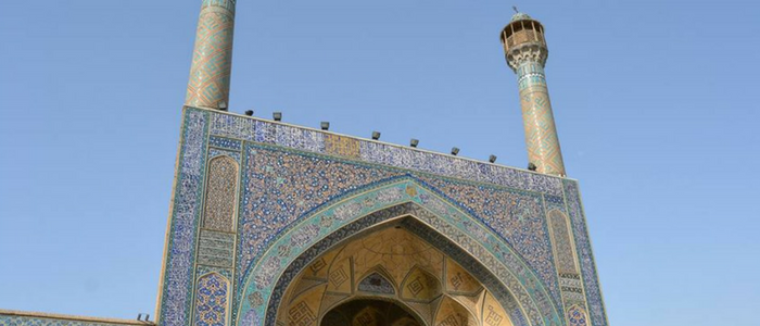 mezquita en Isfahan