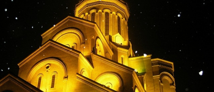 Catedral de Sameba en Tiflis, Georgia
