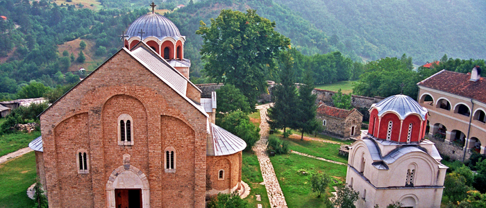 Monasterios de Serbia