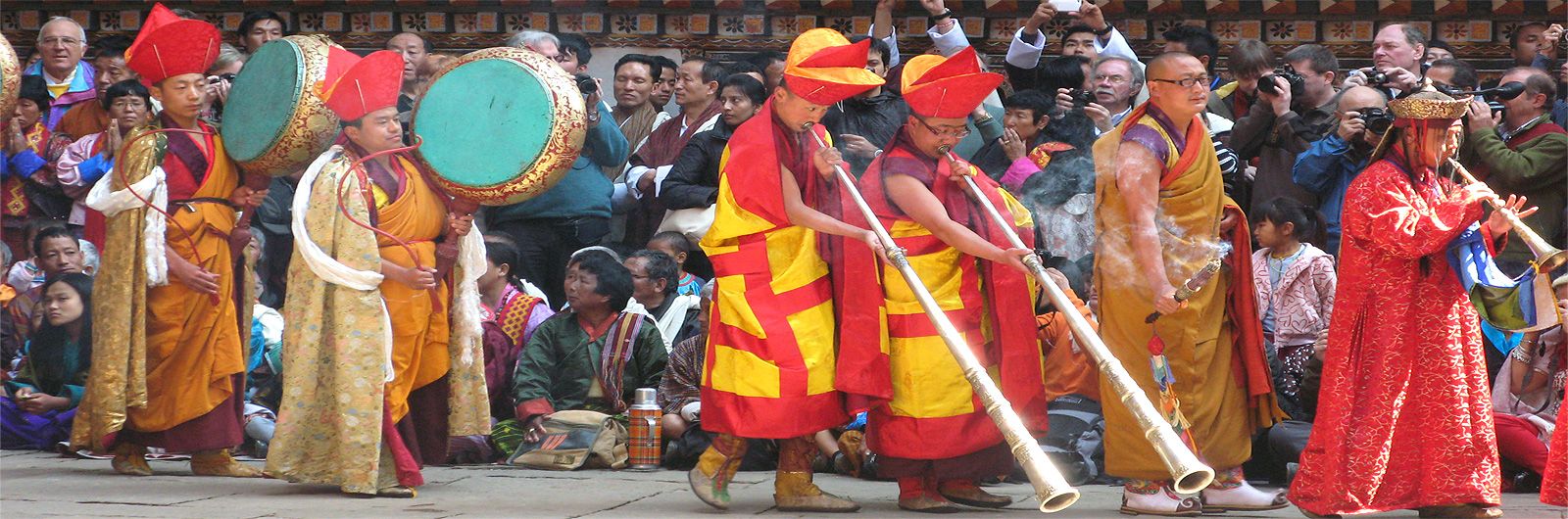 Bhutn. Festival de Paro