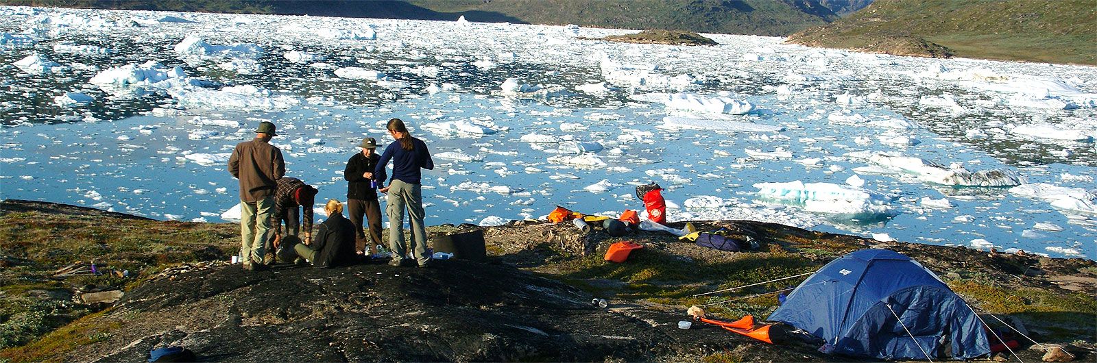 glaciar en groenlandia