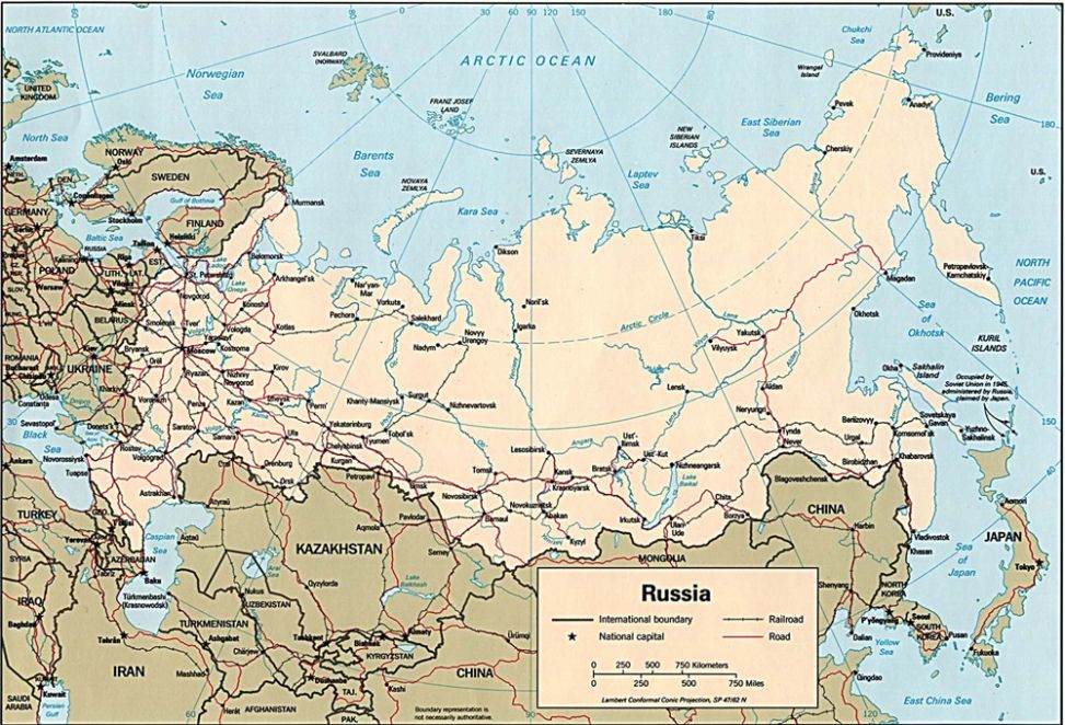 Mapa del viaje Moscú y San Petersburgo 5*