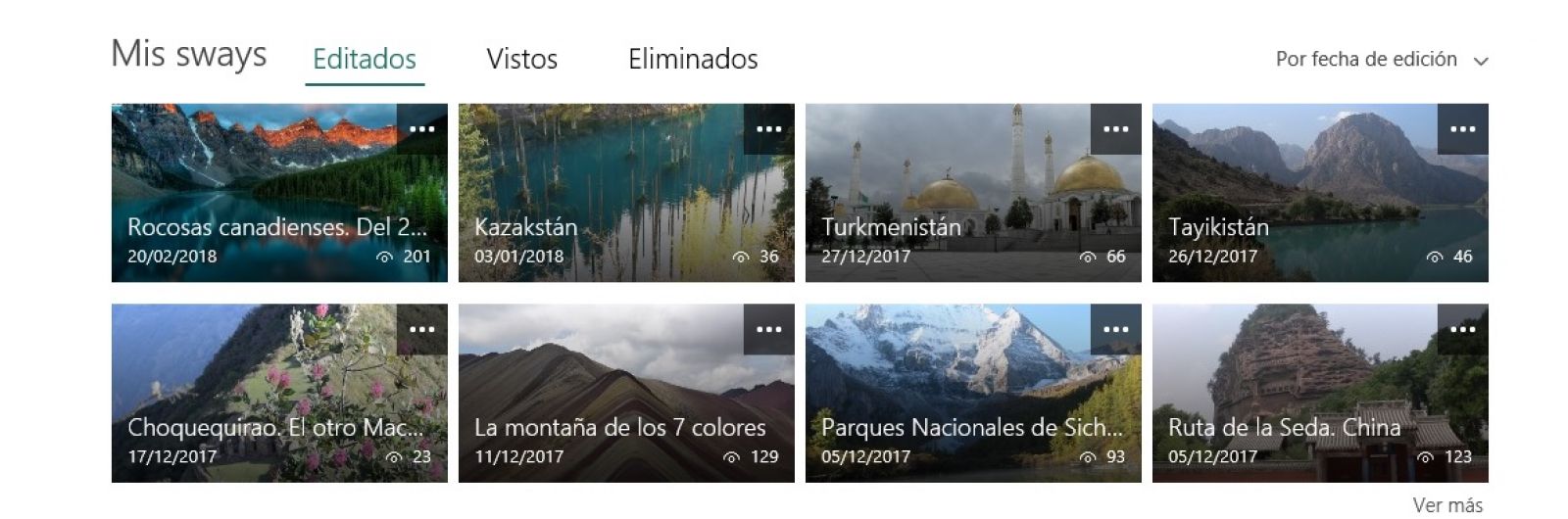 Concurso multimedia Sway