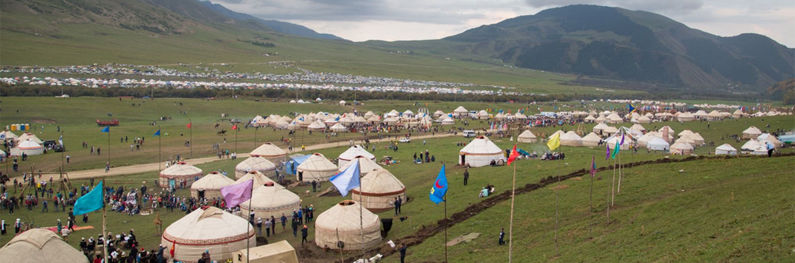 Campamento de yurtas Kirgyzstan