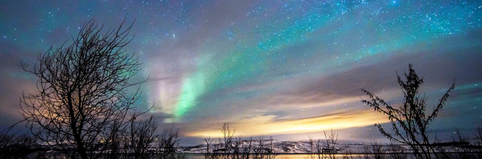 Aurora boreal en Noruega