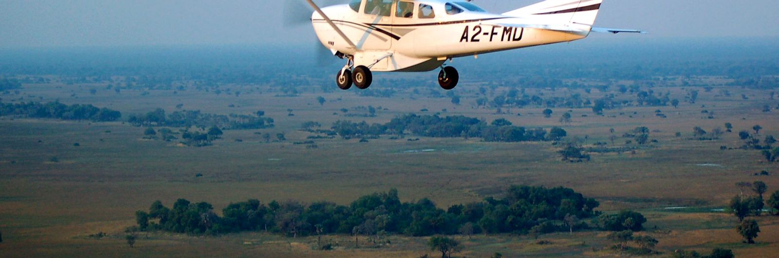 delta del okavango - avioneta