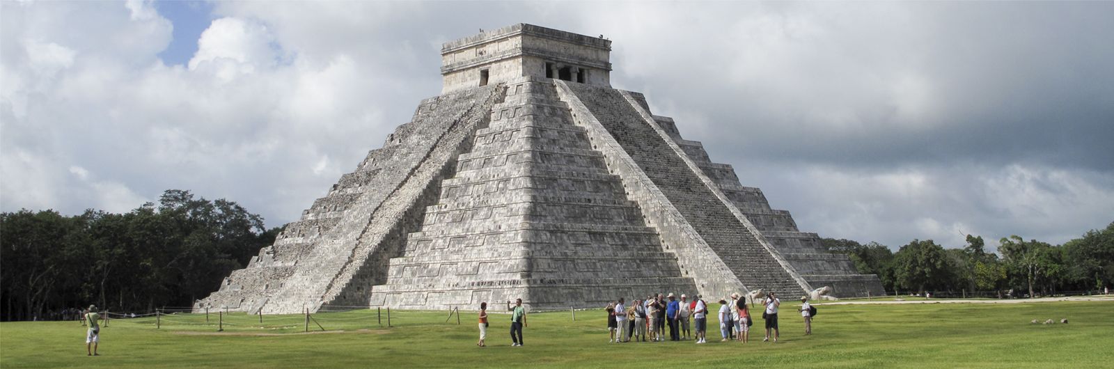 Espectacular el tamao de chichen itza