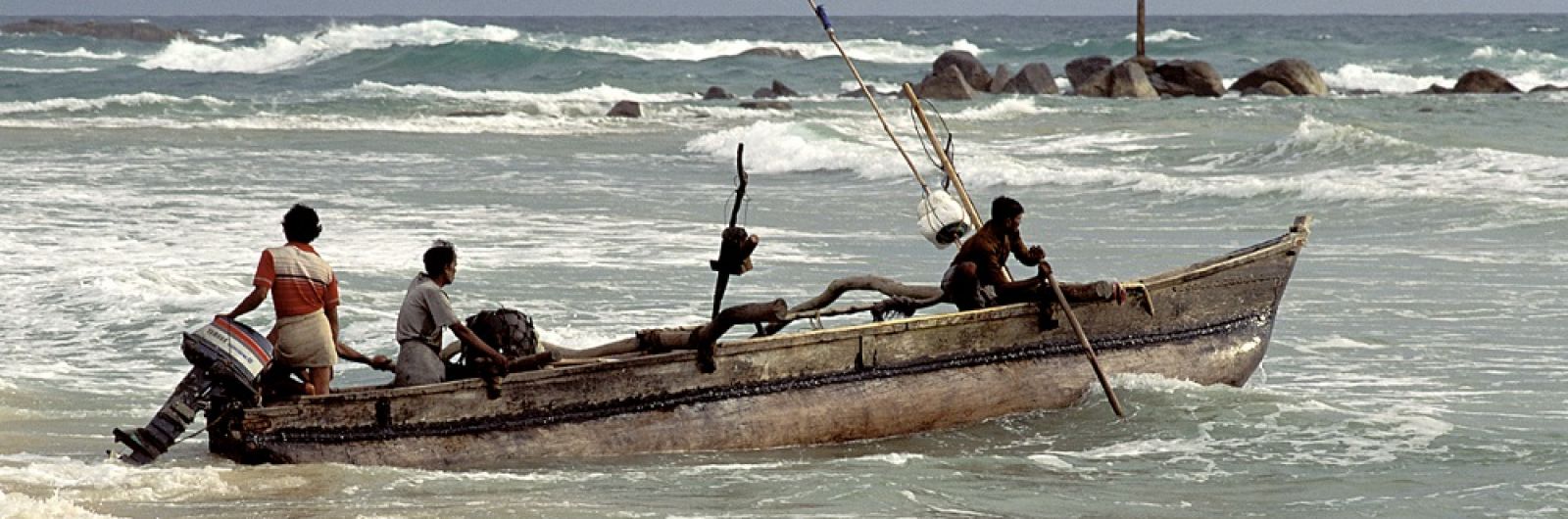 pescadores en sri lanka