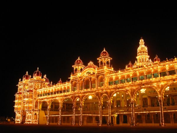 Palacio Mysore India del Sur
