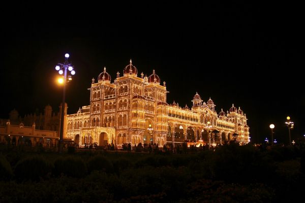 Palacio Mysore India del Sur